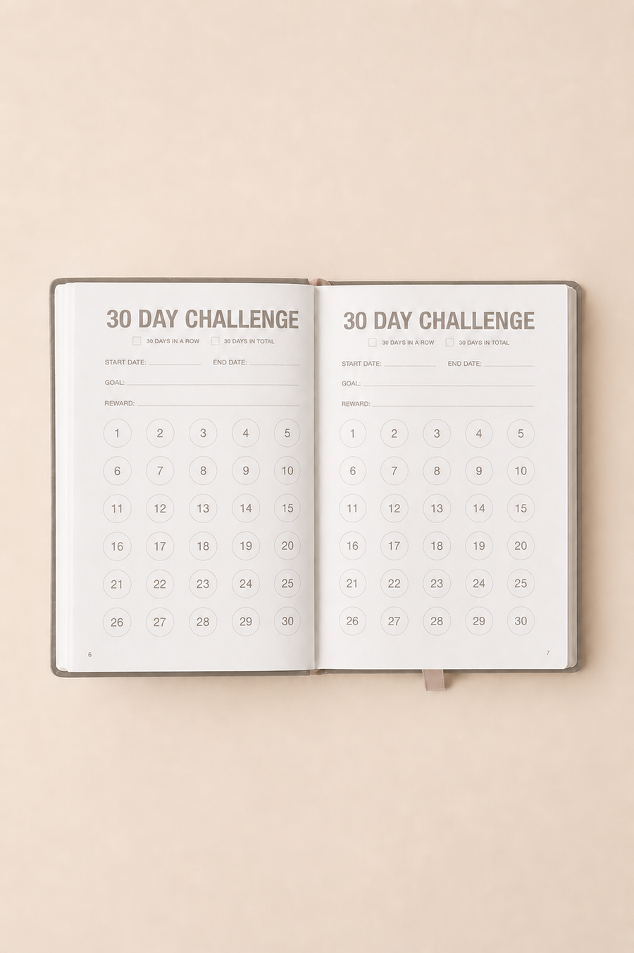 30 Day Challenge Book A7