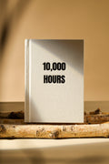 10,000 Hours Tracker Book cover